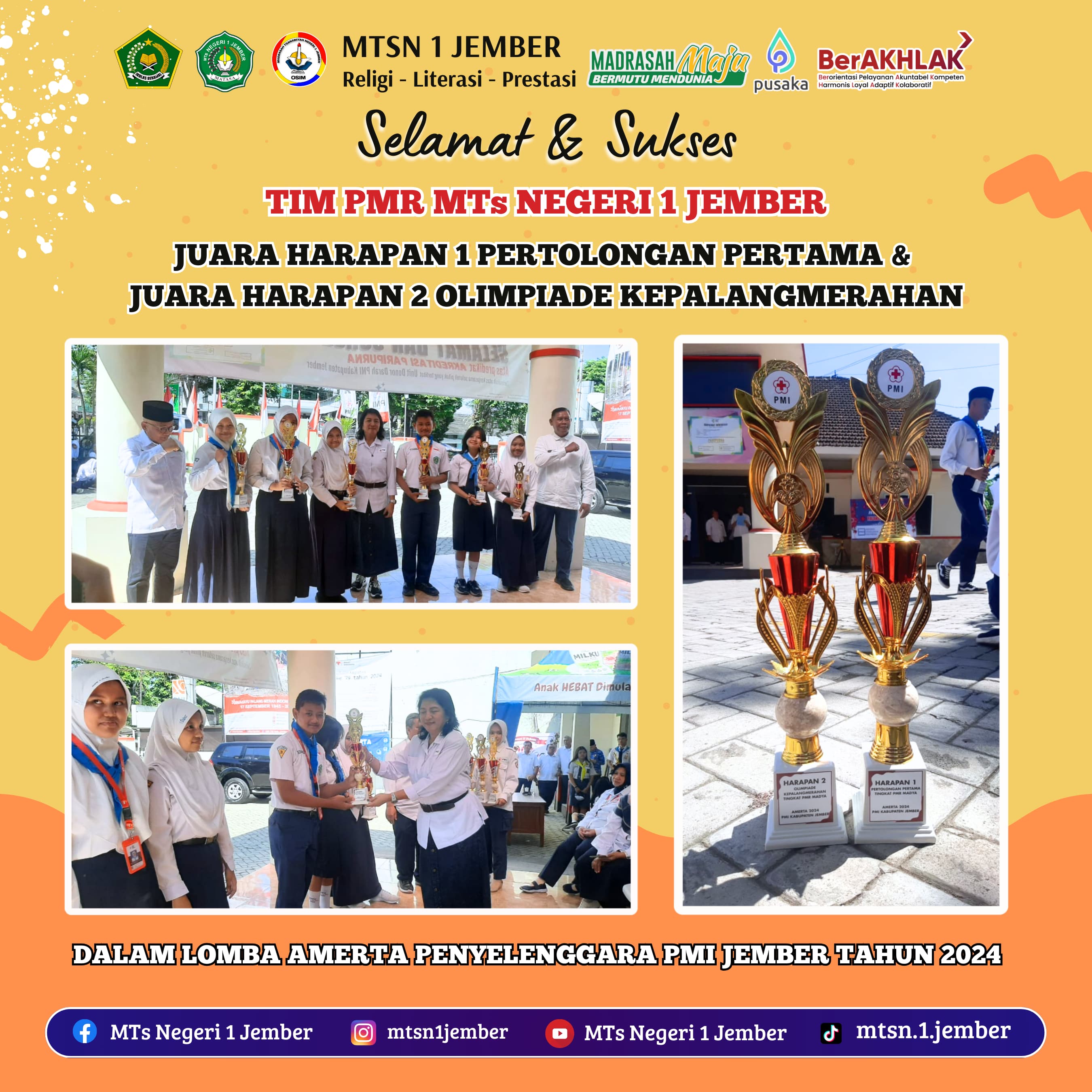 PMR MATASA BOYONG DUA GELAR JUARA