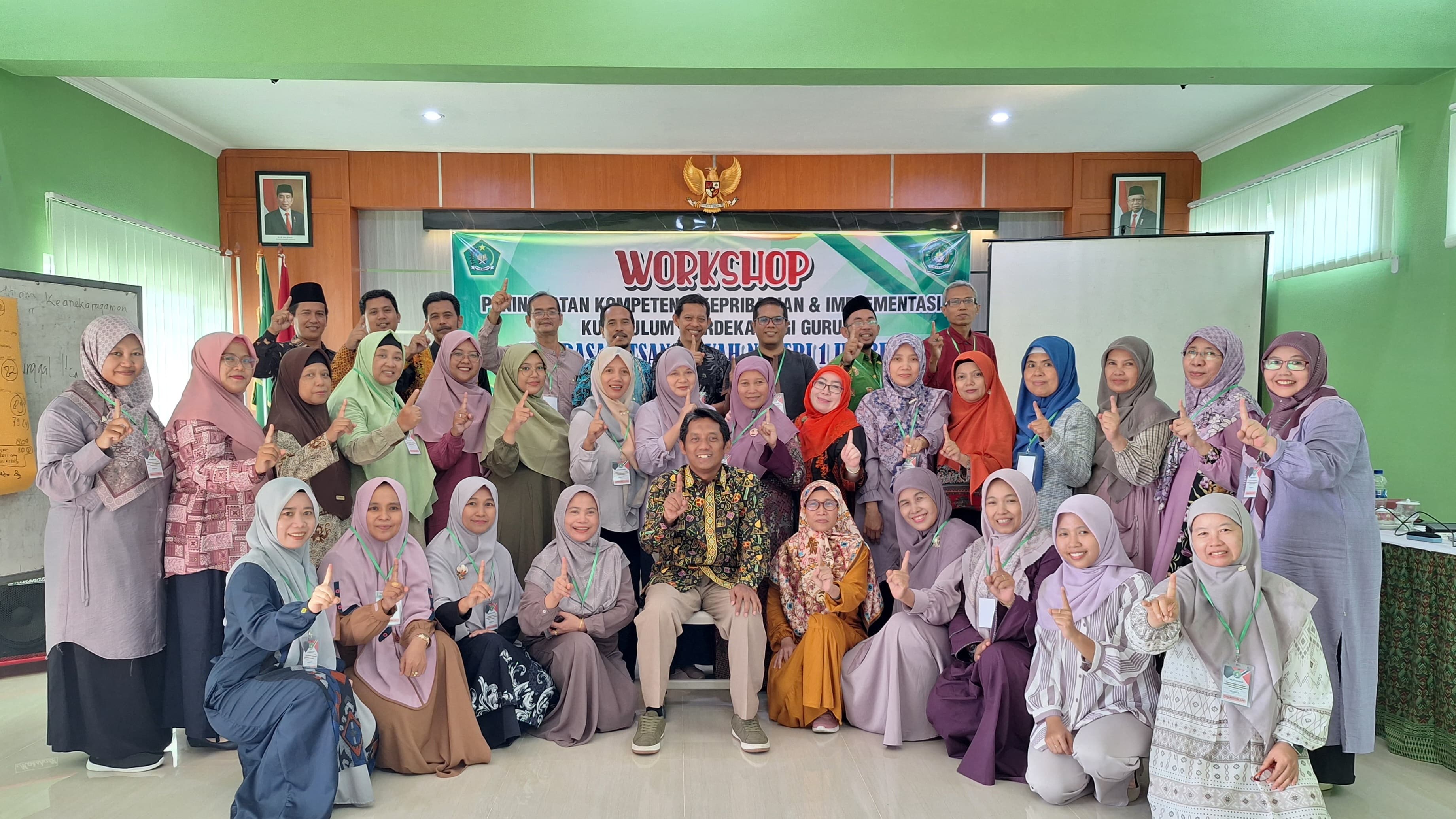 WORKSHOP PENINGKATAN KOMPETENSI KEPRIBADIAN & IKM BAGI GURU MTsN 1 JEMBER TAHUN 2024