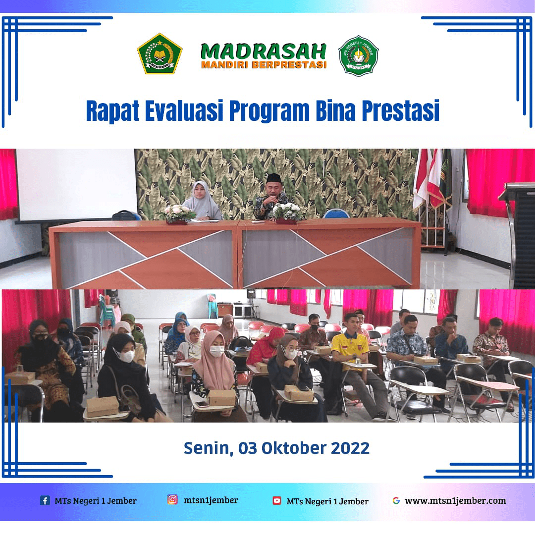 Rapat Evaluasi Bina Prestasi