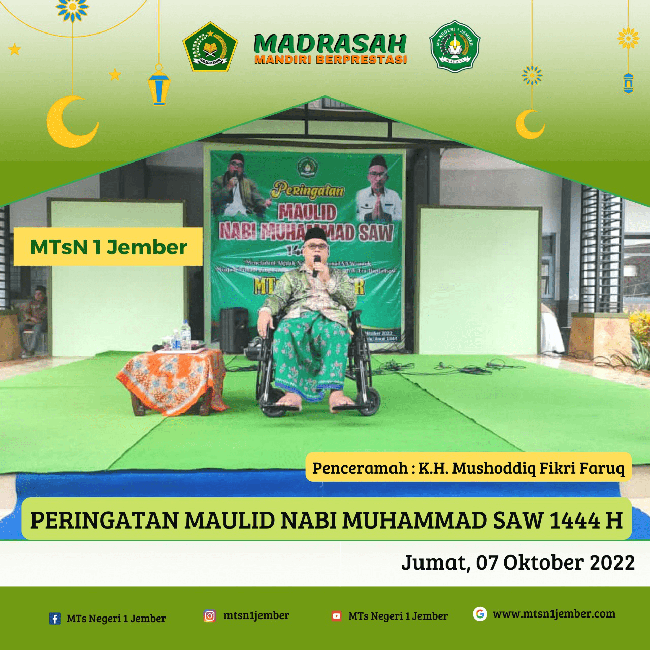 Meriahnya Maulid Nabi Muhammad SAW